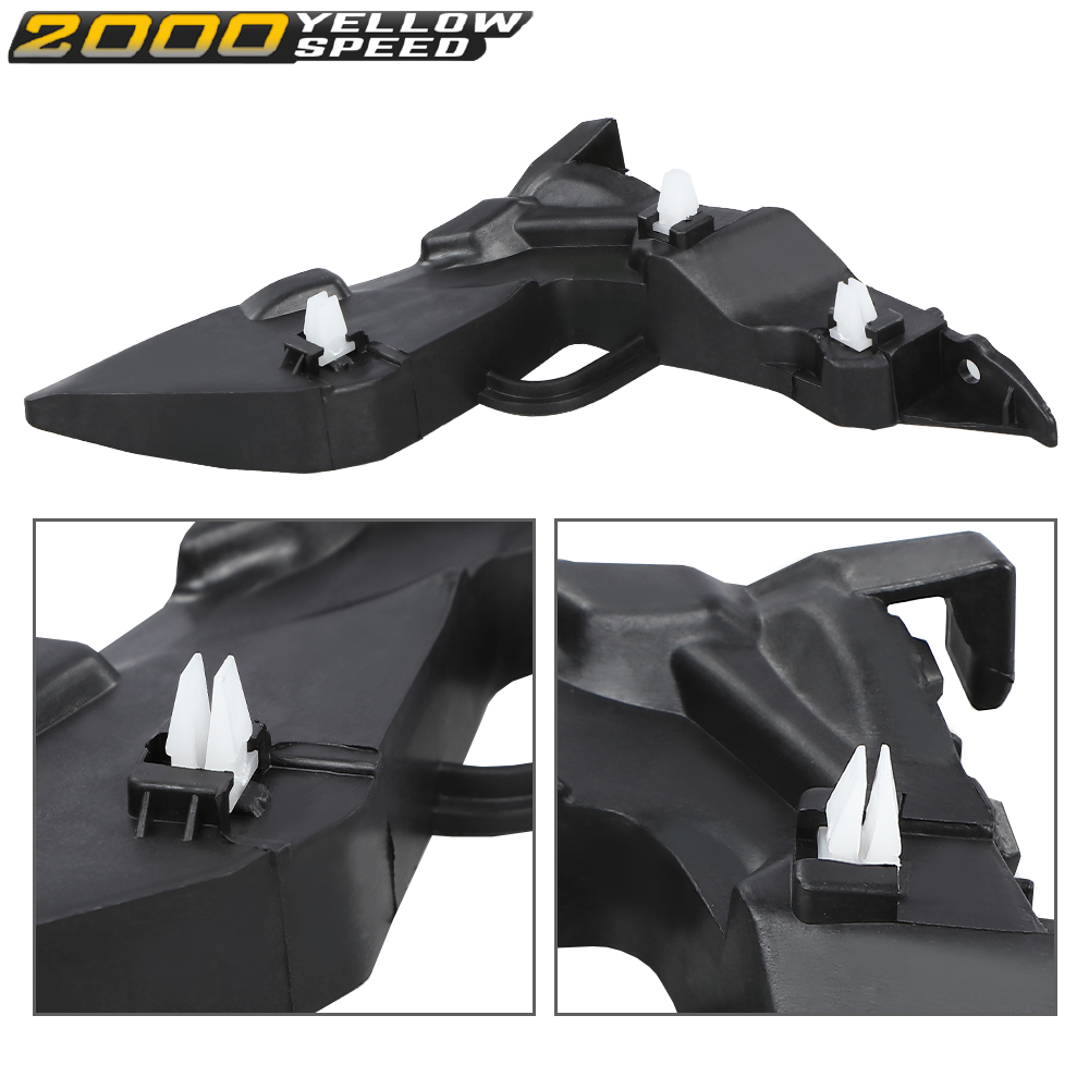 Front Bumper Retainers Brackets Pair For 2017-2018 Hyundai Elantra Sedan – Direct Fit