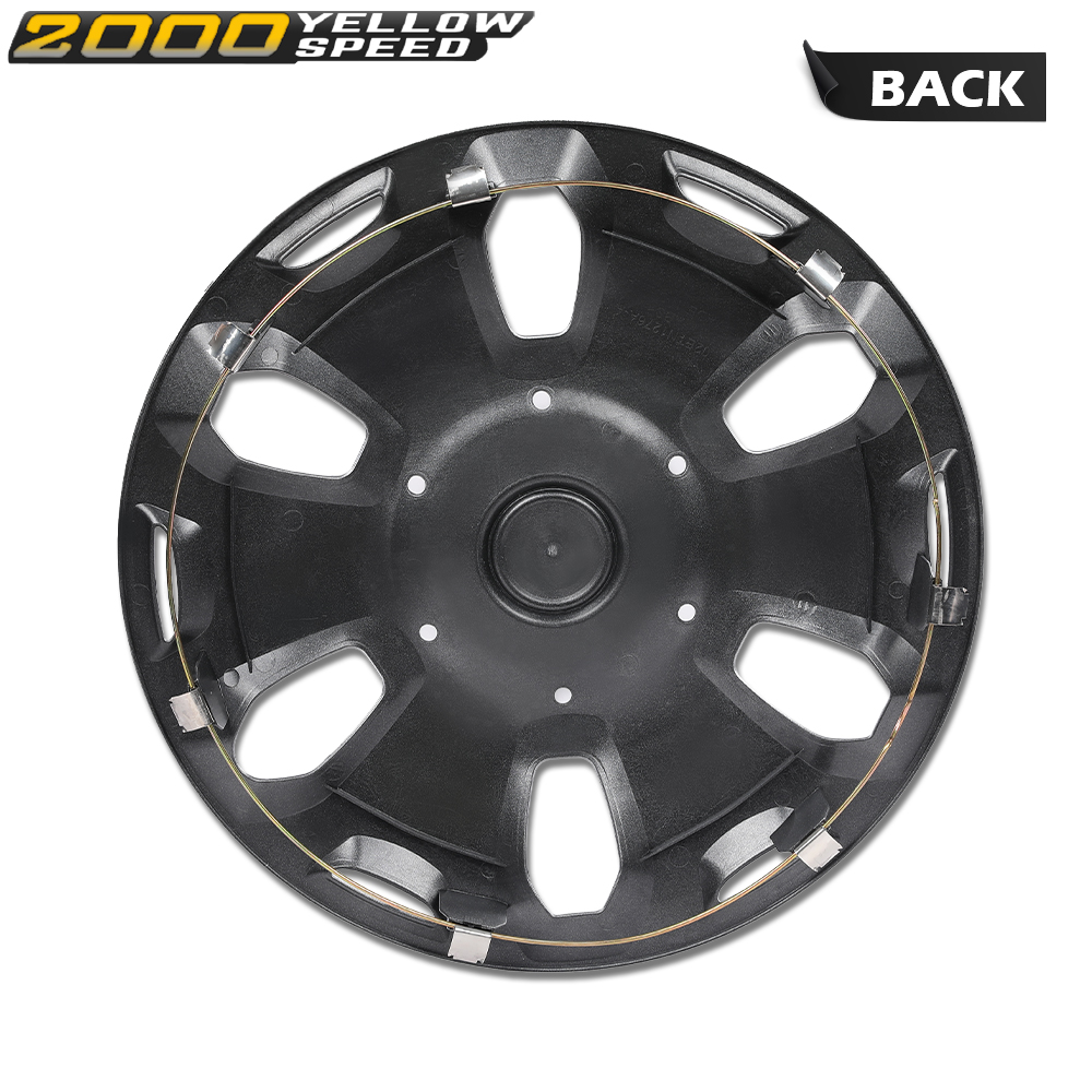 15" Silver Hubcaps For 2010-2013 Ford Transit Connect Van - Set Of 4 Rim Covers