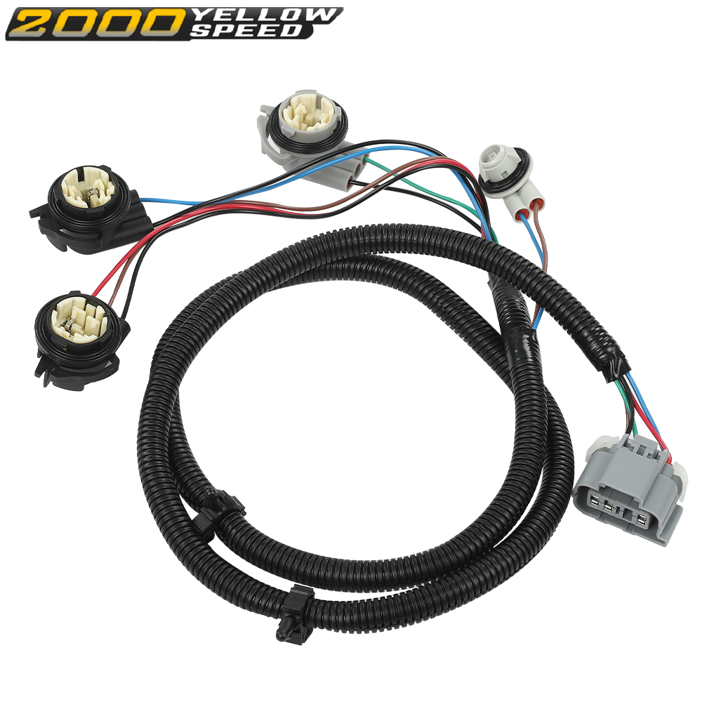 2007-2012 MITSUBISHI ECLIPSE TAIL BRAKE LIGHT BULB WIRING HARNESS PLUG