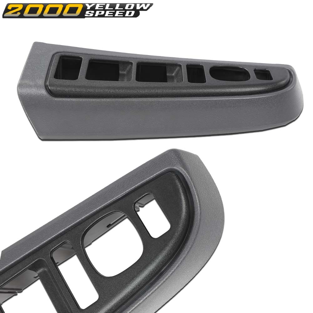 thumbnail image 2 of Dark Gray Driver Side Window Switch Bezel For 2003-2007 Silverado Sierra – 89045128 2 of 5